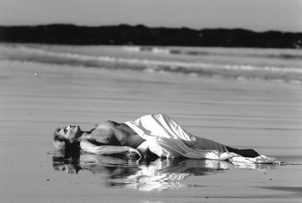 Alison, Yellowcraig's Beach, 1992